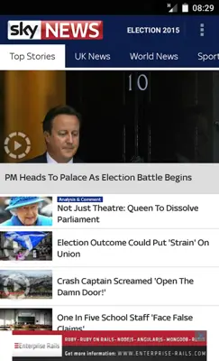 Sky News android App screenshot 16