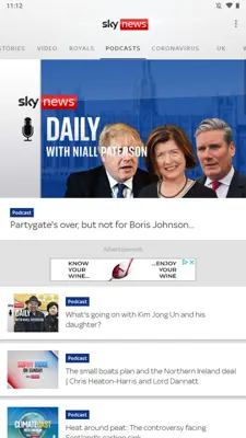 Sky News android App screenshot 5